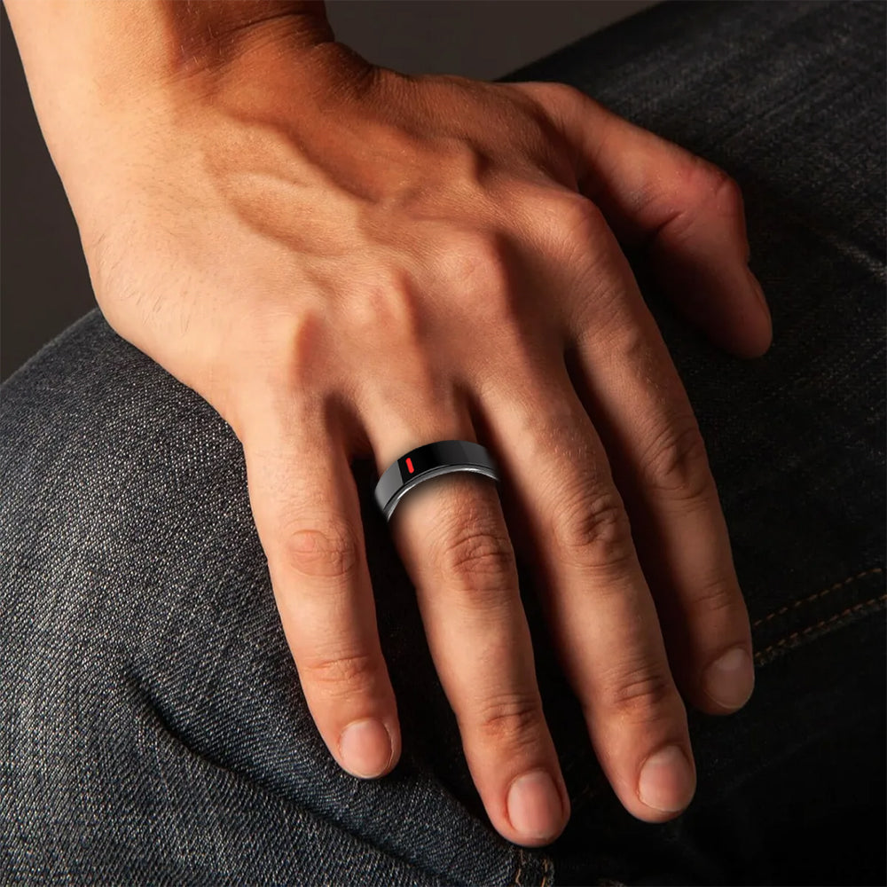 Fitaos R05 Blood Sugar Blood Pressure Blood oxygen HRV Sleep Monitoring Waterproof Smart Ring