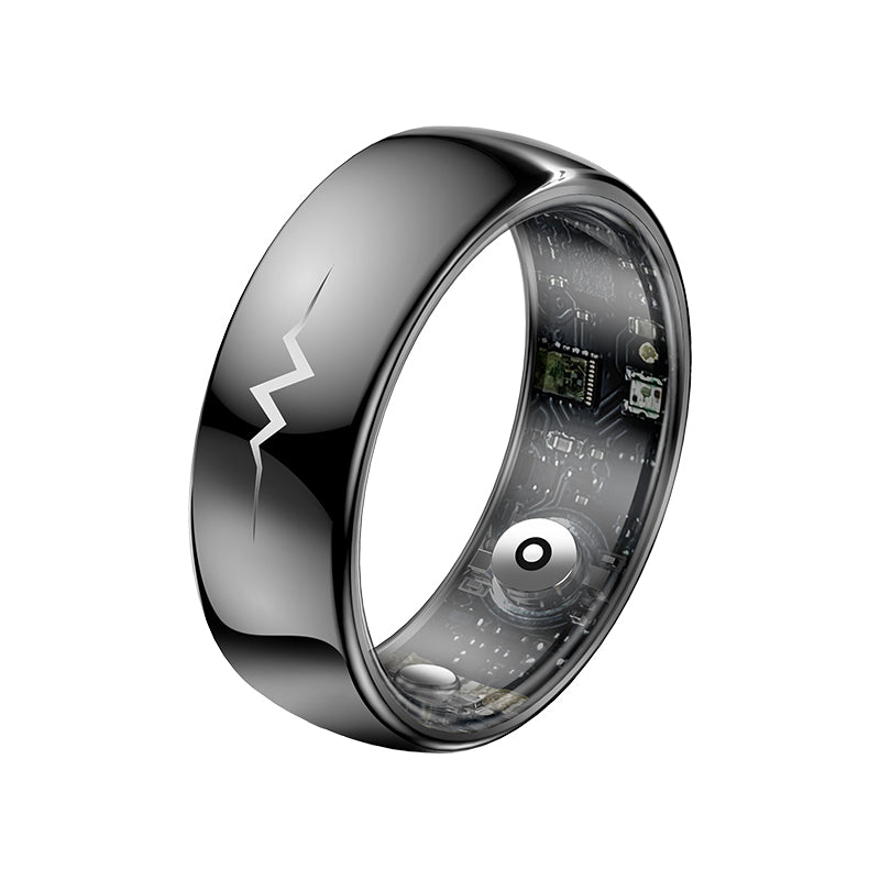 FITAOS R06 Blood Glucose ECG/EKG Blood Pressure Monitoring AI Health Analysis Smart Ring