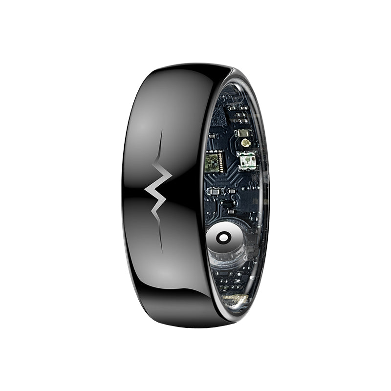 FITAOS R06 Blood Glucose ECG/EKG Blood Pressure Monitoring AI Health Analysis Smart Ring