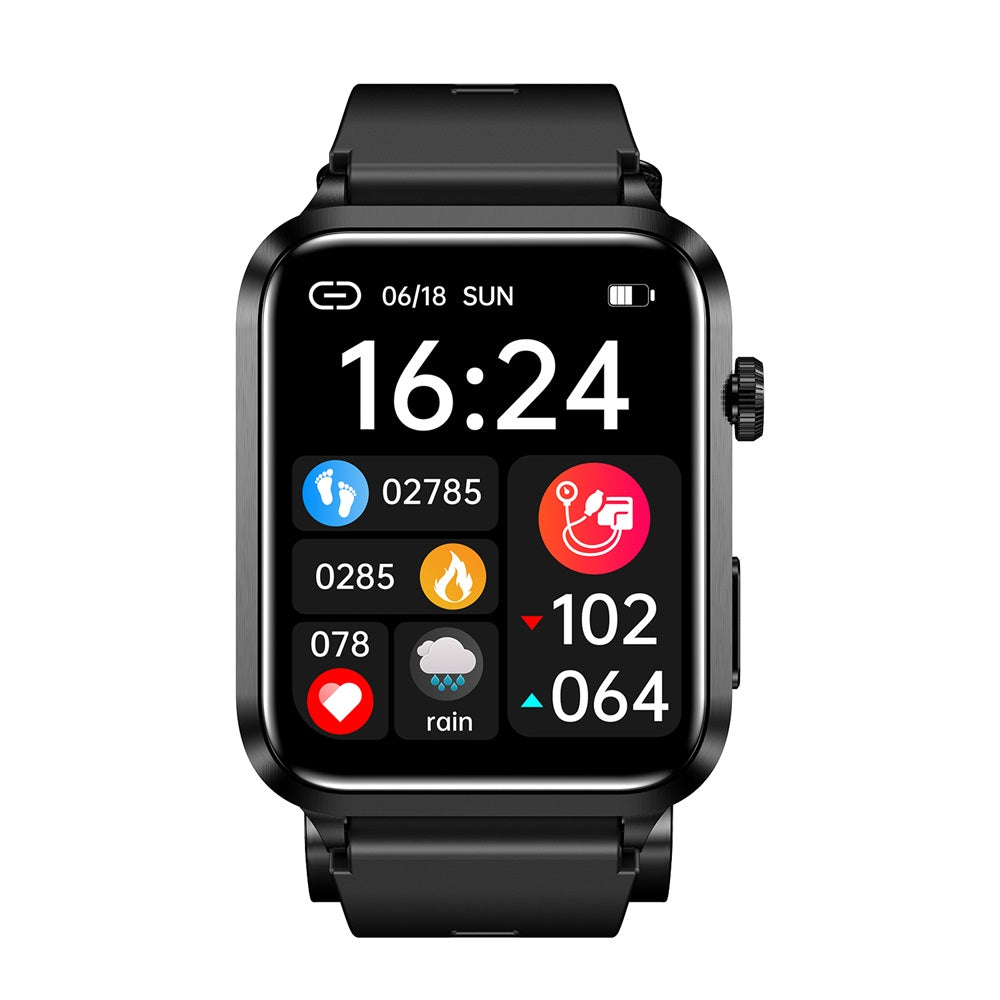 Fitaos Max 3 High Precision Air Pump Blood Pressure Blood Oxygen ECG Monitoring Smart Watch
