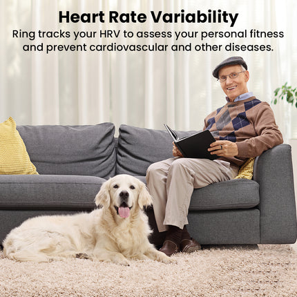 Fitaos R05 Blood Sugar Blood Pressure Blood oxygen HRV Sleep Monitoring Waterproof Smart Ring