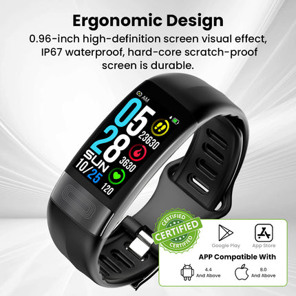 FITAOS P11 ECG Blood Oxygen Monitoring Smart Bracelet