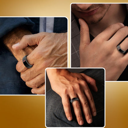 Fitaos R05 Blood Sugar Blood Pressure Blood oxygen HRV Sleep Monitoring Waterproof Smart Ring