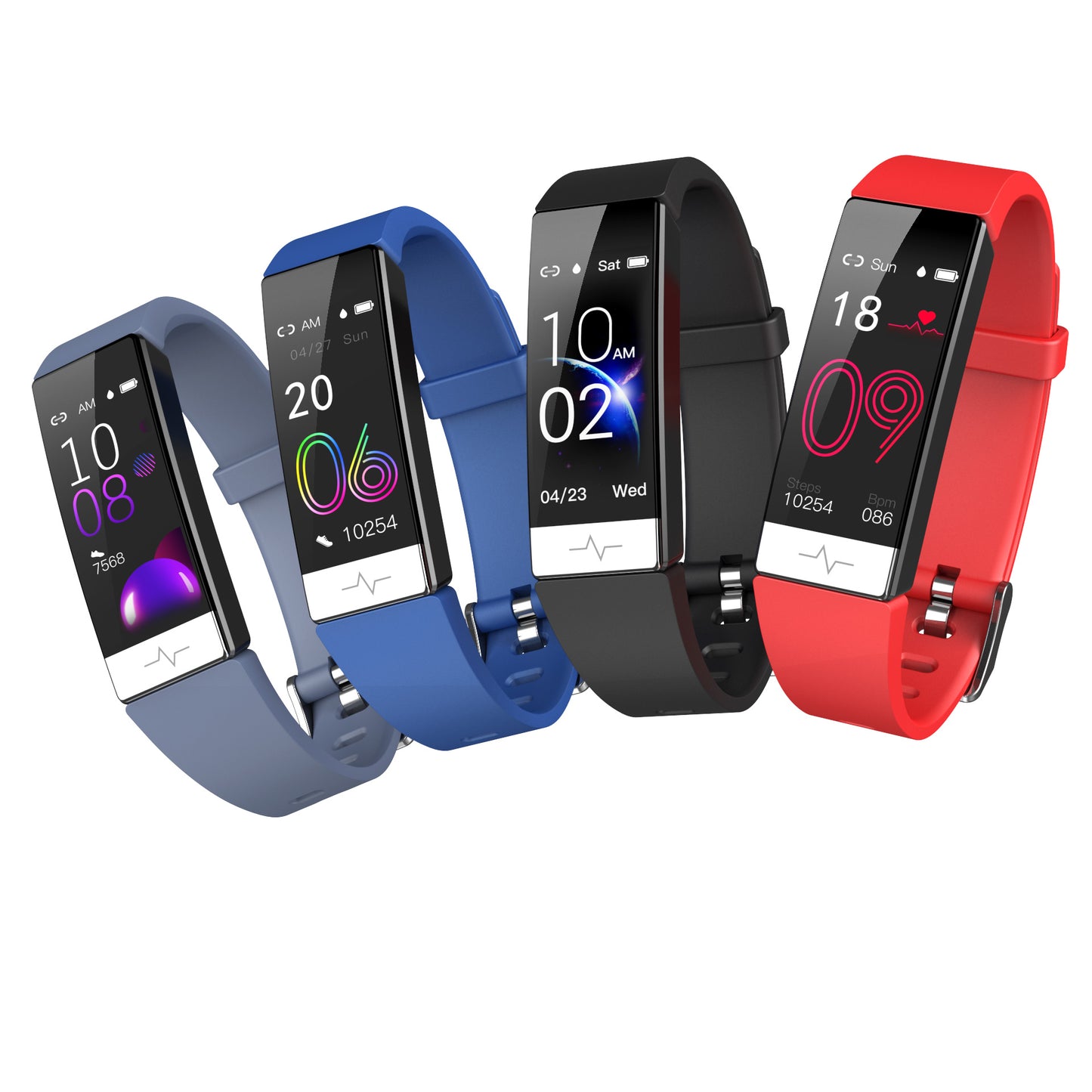 Fitaos ECG Blood Oxygen Sleep Monitoring Multi-Sport Smart Bracelet