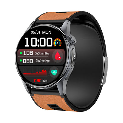 Fitaos Max 6 High-end Flagship Air Pump Blood Pressure ECG Blood Sugar Blood Oxygen Monitoring SmartWatch