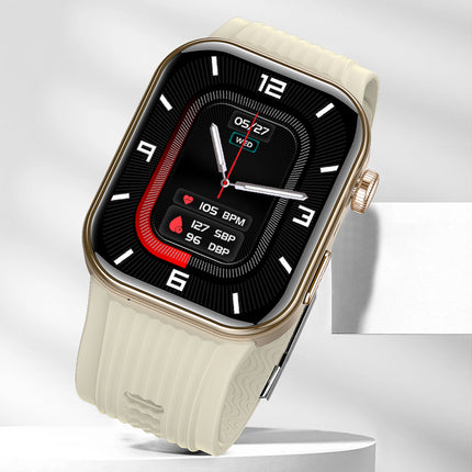 Fitaos Max 7 AI Analysis Air Pump Blood Pressure ECG Blood Sugar Blood Oxygen Monitoring SOS SmartWatch