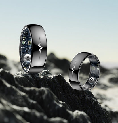 FITAOS R06 Blood Glucose ECG/EKG Blood Pressure Monitoring AI Health Analysis Smart Ring