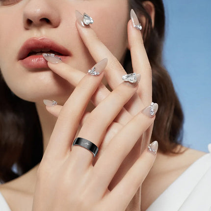 FITAOS R06 Blood Glucose ECG/EKG Blood Pressure Monitoring AI Health Analysis Smart Ring