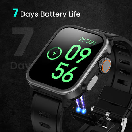 Fitaos VEE ECG/EKG Blood Glucose Blood Oxygen Heart Rate Monitoring Sport SmartWatch