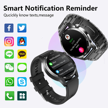 Fitaos ECG Blood glucose Blood Oxygen monitoring SOS Smartwatch