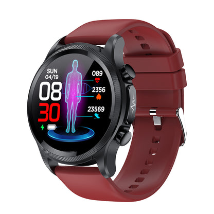 FITAOS Multifunctional Monitoring Smartwatch With ECG /Blood Oxygen/Blood Pressure/Blood Glucose