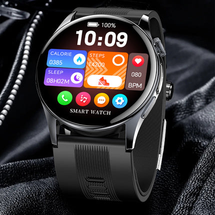 Fitaos Max 6 High-end Flagship Air Pump Blood Pressure ECG Blood Sugar Blood Oxygen Monitoring SmartWatch