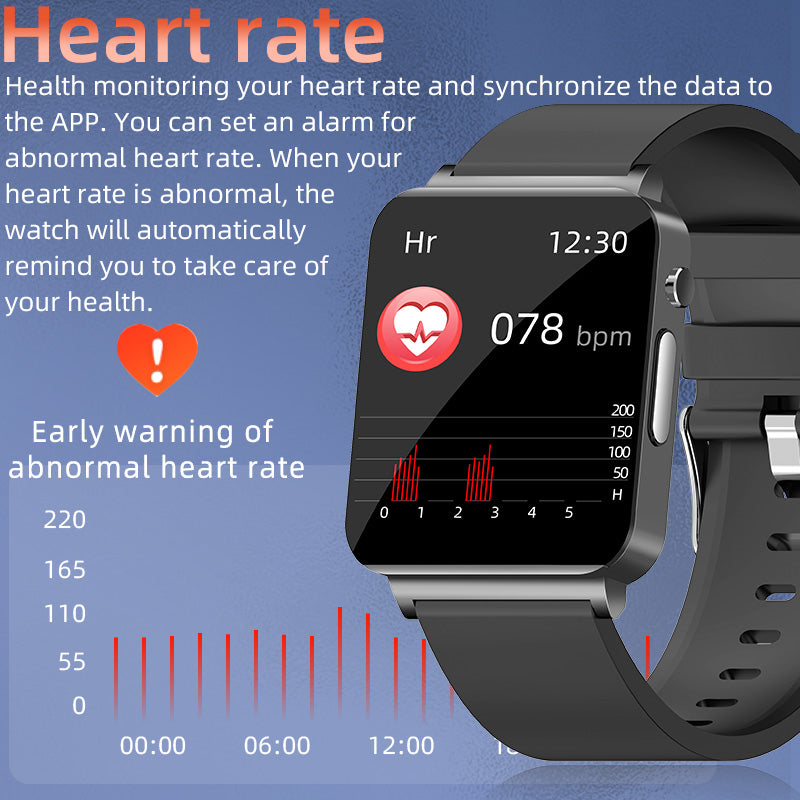 FITAOS ECG+PPG Blood Sugar Monitoring Health Smart Sports Watch