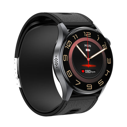 Fitaos Max 6 High-end Flagship Air Pump Blood Pressure ECG Blood Sugar Blood Oxygen Monitoring SmartWatch