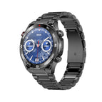 Max 1 Black (steel+silicone watchband) With ECG function