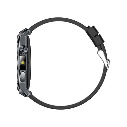 Fitaos P06 AI Analysis ECG Blood glucose Blood Oxygen monitoring Flashlight SOS Smartwatch