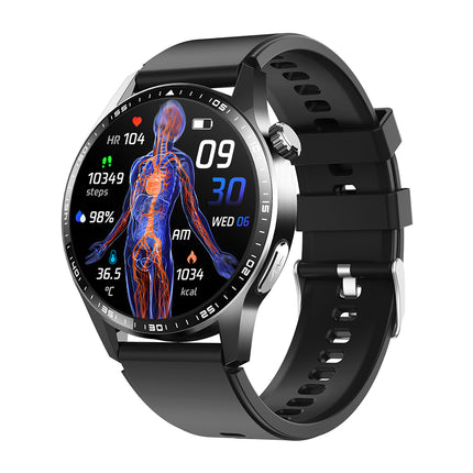 Fitaos P06 ECG Blood glucose Blood Oxygen monitoring SOS Smartwatch