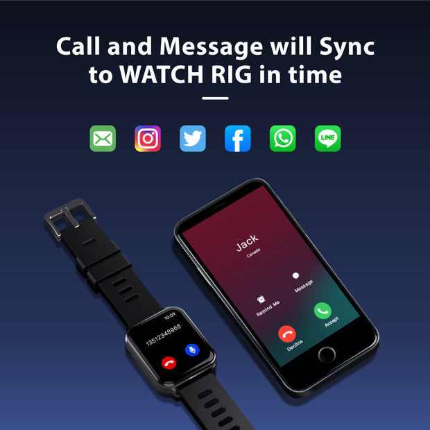 📲 Sync Call & Message to RIG in Time
