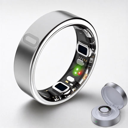 Fitaos V8 High-end Flagship Blood Glucose ECG/EKG Blood Pressure Monitoring AI Health Analysis Smart Ring