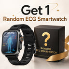 VEE +Random ECG smartwatch / Black Silicone