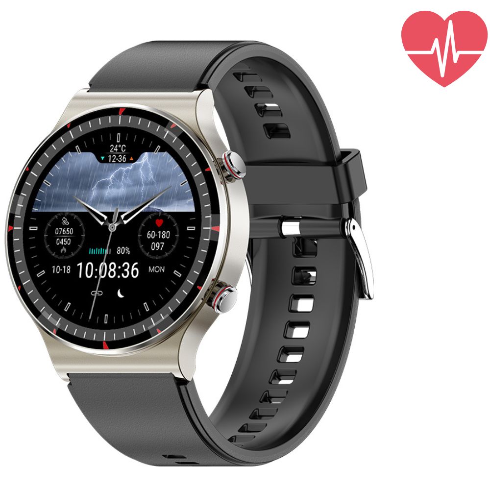 FITAOS 2024 New ECG+PPG Full Touch Screen Smart Watch with Blood Oxygen Blood Pressure Heart Rate